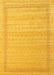 Contemporary Deep Yellow Modern Rug, con1766