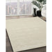 Machine Washable Contemporary Tan Brown Rug in a Family Room, wshcon176