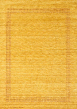 Contemporary Deep Yellow Modern Rug, con1770