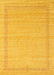 Contemporary Deep Yellow Modern Rug, con1770