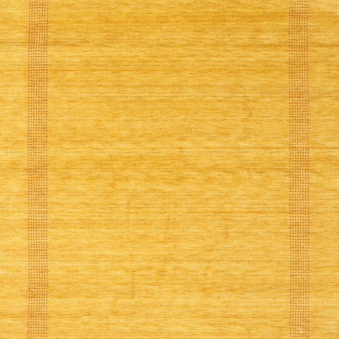 Machine Washable Contemporary Deep Yellow Rug, wshcon1770