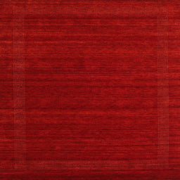 Sideview of Machine Washable Contemporary Fire Red Rug, wshcon1771