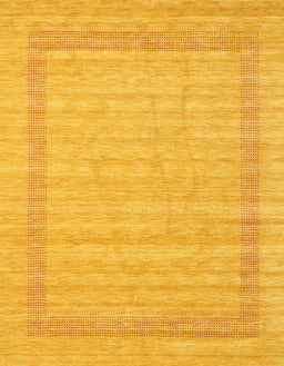 Contemporary Deep Yellow Modern Rug, con1773