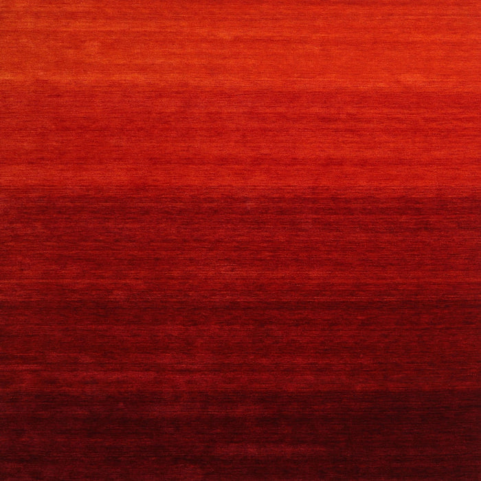 Sideview of Machine Washable Contemporary Tomato Red Rug, wshcon1775