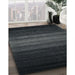 Machine Washable Contemporary Dark Slate Gray Green Rug in a Family Room, wshcon1776