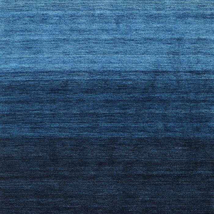 Contemporary Deep-Sea Blue Modern Rug, con1778
