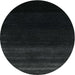 Square Machine Washable Contemporary Black Rug, wshcon1779