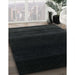 Contemporary Black Modern Rug in Family Room, con1779