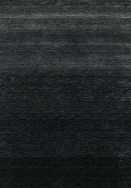 Machine Washable Contemporary Black Rug, wshcon1779