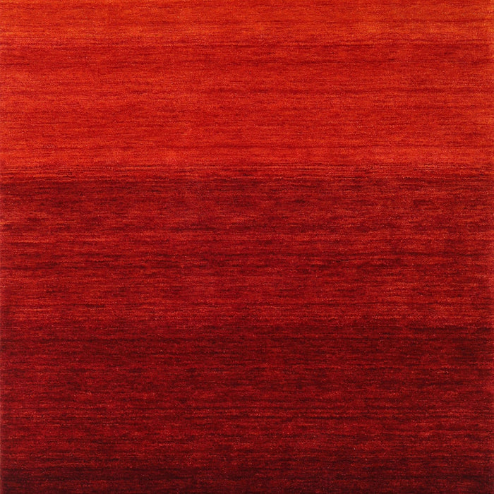 Machine Washable Contemporary Red Rug, wshcon1783