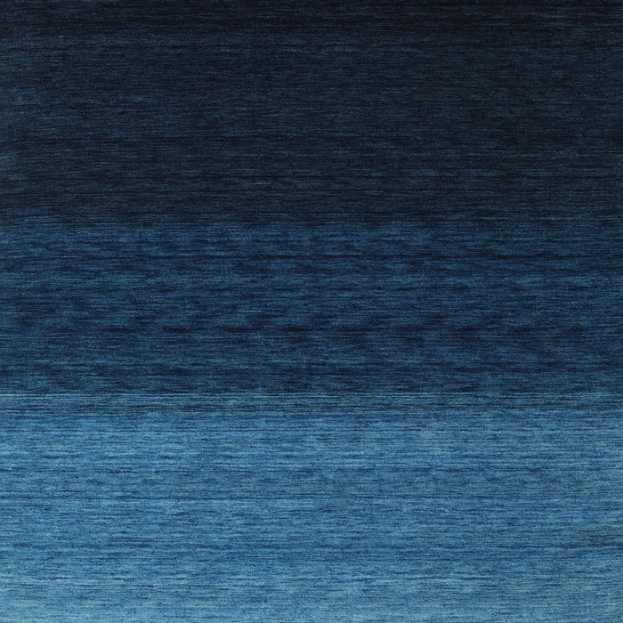 Machine Washable Contemporary Night Blue Rug, wshcon1785