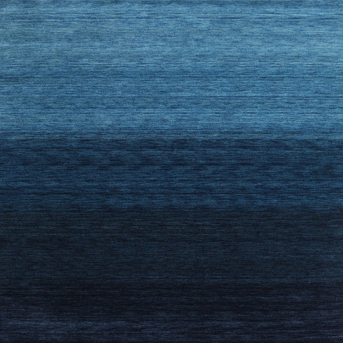 Square Contemporary Blue Modern Rug, con1785