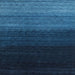 Square Contemporary Deep-Sea Blue Modern Rug, con1787