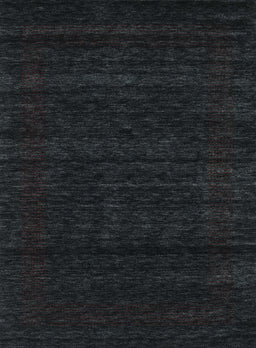 Machine Washable Contemporary Gunmetal Green Rug, wshcon1789