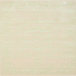 Sideview of Machine Washable Contemporary Khaki Gold Rug, wshcon178