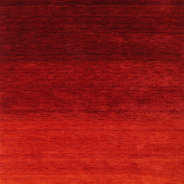 Machine Washable Contemporary Red Rug, wshcon1792