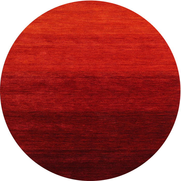 Sideview of Contemporary Red Modern Rug, con1792