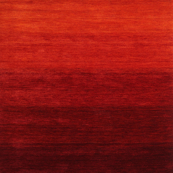 Sideview of Machine Washable Contemporary Red Rug, wshcon1792