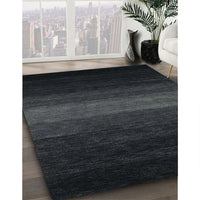 Contemporary Mid Gray Modern Rug, con1793