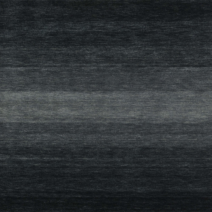 Sideview of Machine Washable Contemporary Midnight Gray Rug, wshcon1793