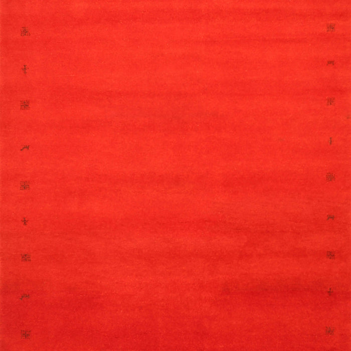 Machine Washable Contemporary Red Rug, wshcon1796