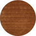 Square Machine Washable Contemporary Mahogany Brown Rug, wshcon17