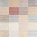 Square Contemporary Tan Brown Modern Rug, con1803