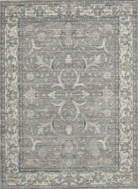 Machine Washable Contemporary Granite Gray Rug, wshcon180