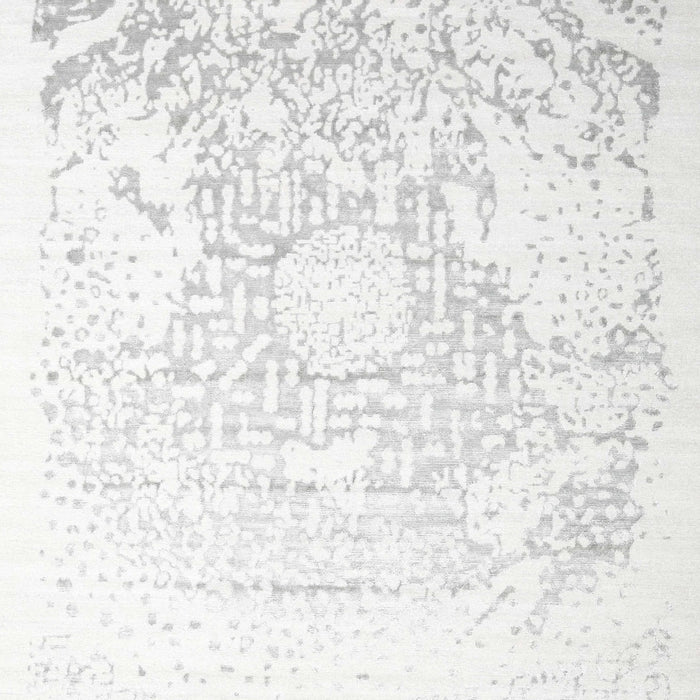 Machine Washable Contemporary Pearl White Beige Rug, wshcon1812