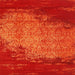 Sideview of Machine Washable Contemporary Orange Red Rug, wshcon1820