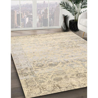 Contemporary Light French Beige Brown Modern Rug, con1821