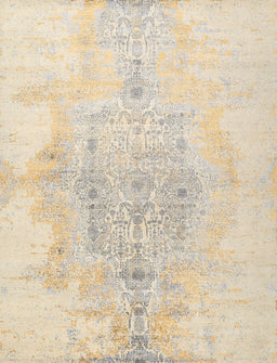 Contemporary Golden Blonde Gold Modern Rug, con1825