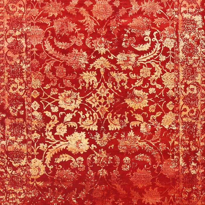 Contemporary Red Modern Rug, con1826