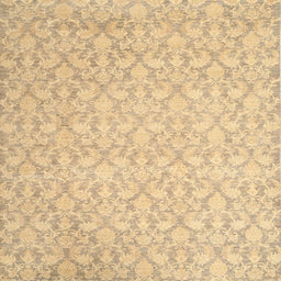 Square Contemporary Sand Brown Modern Rug, con1828