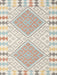 Contemporary Light French Beige Brown Southwestern Rug, con1829