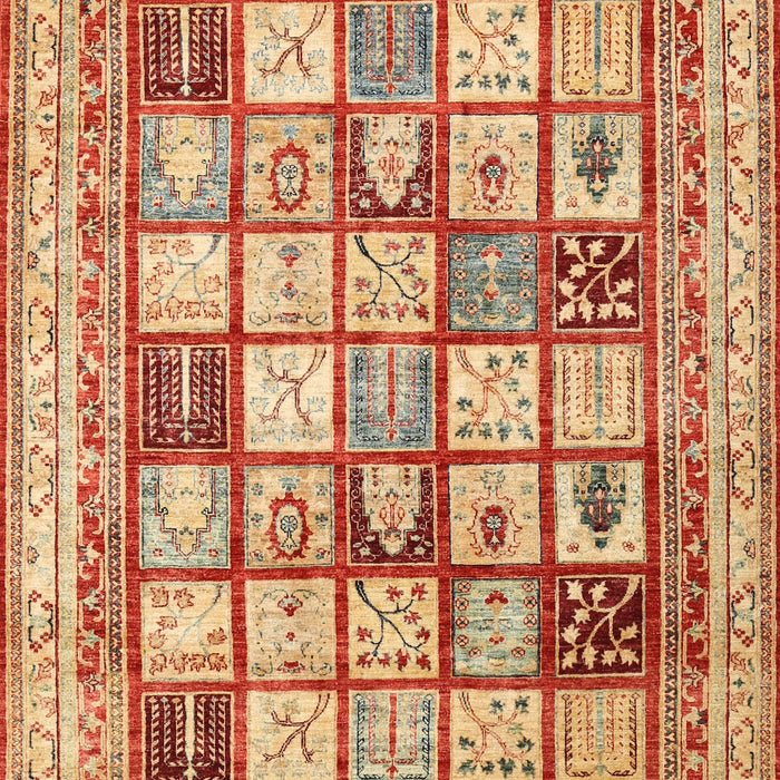 Contemporary Chrome Gold Yellow Modern Rug, con1833