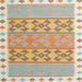 Sideview of Machine Washable Contemporary Tan Brown Rug, wshcon1834