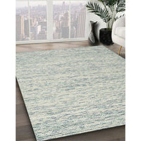 Contemporary Gunmetal Gray Modern Rug, con1835