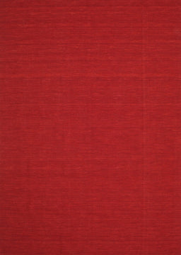 Machine Washable Contemporary Red Rug, wshcon183