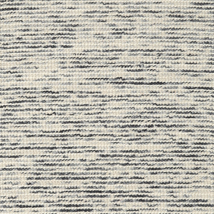 Machine Washable Contemporary Gunmetal Gray Rug, wshcon1849