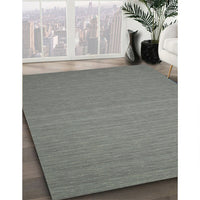 Contemporary Sage Green Modern Rug, con184