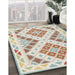 Machine Washable Contemporary Camel Brown Rug in a Family Room, wshcon1850