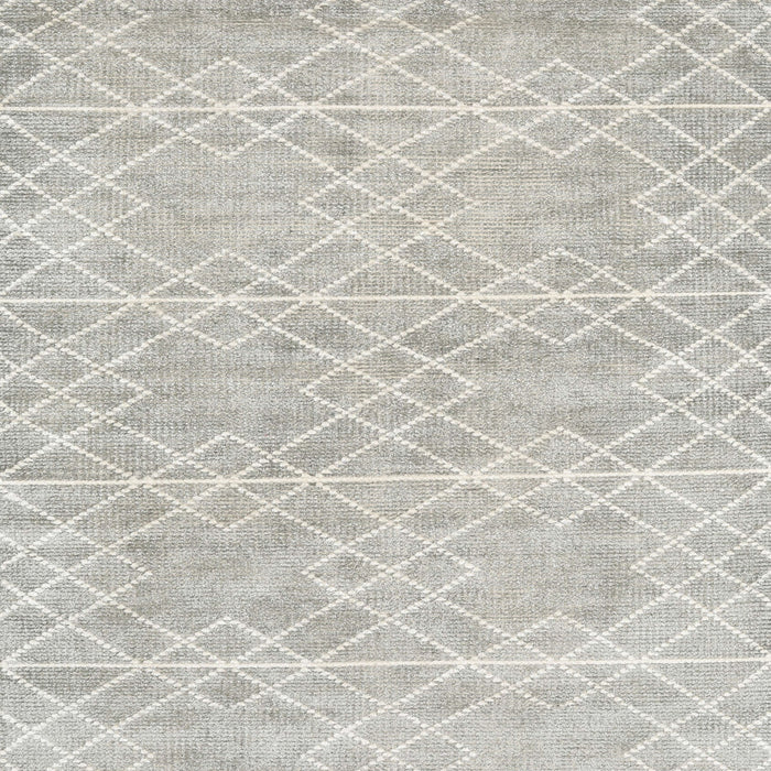 Sideview of Machine Washable Contemporary Dark Gray Rug, wshcon1856