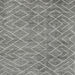 Square Contemporary Dark Gray Modern Rug, con1859