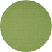 Square Machine Washable Contemporary Pistachio Green Rug, wshcon185