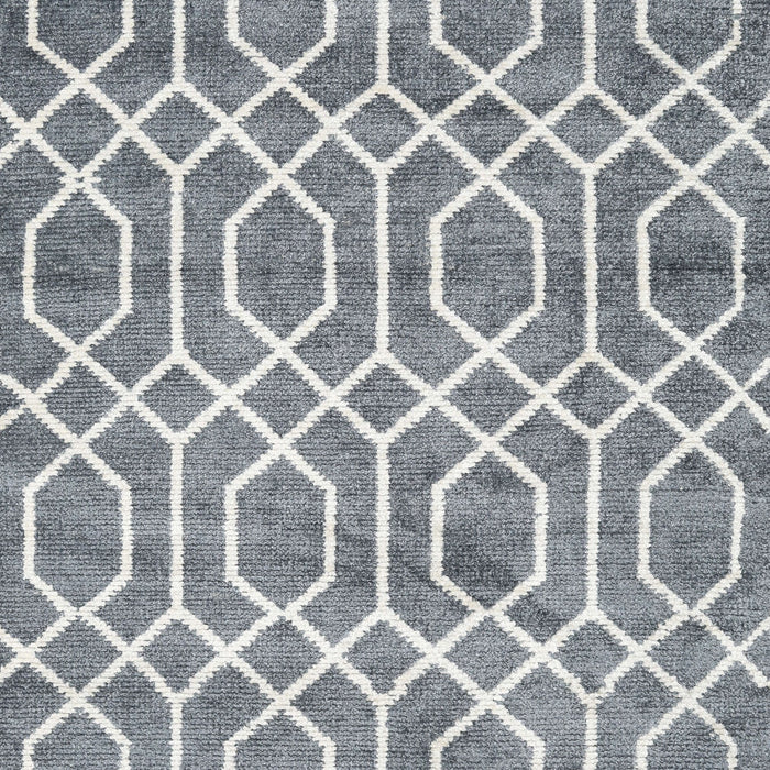 Machine Washable Contemporary Gray Rug, wshcon1864