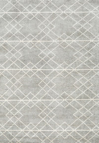 Machine Washable Contemporary Dark Gray Rug, wshcon1866