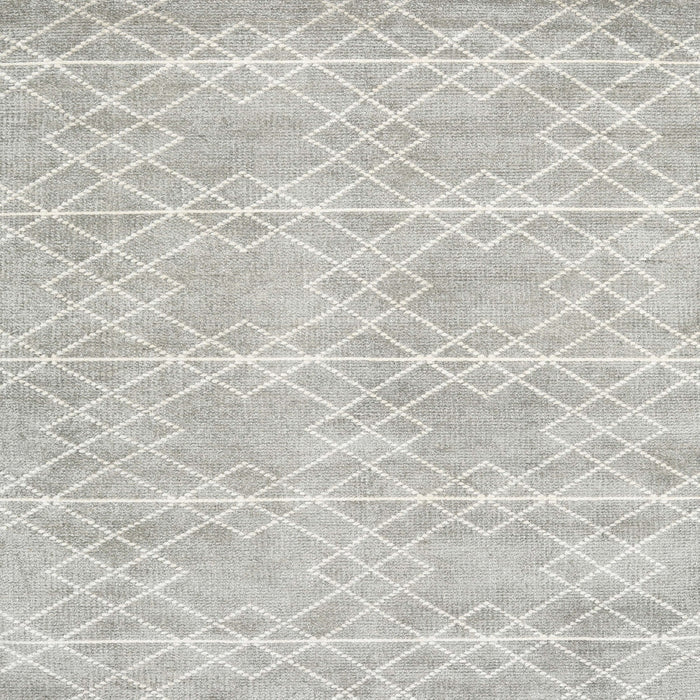 Sideview of Machine Washable Contemporary Dark Gray Rug, wshcon1866