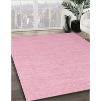 Contemporary Pink Modern Rug, con1871