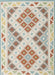 Contemporary Camel Brown Southwestern Rug, con1873